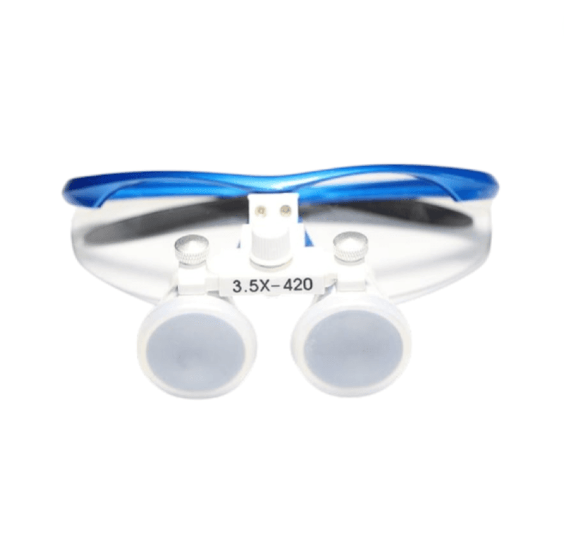 Dental Loupes Magnification 3.5 X 420 Mm Blue