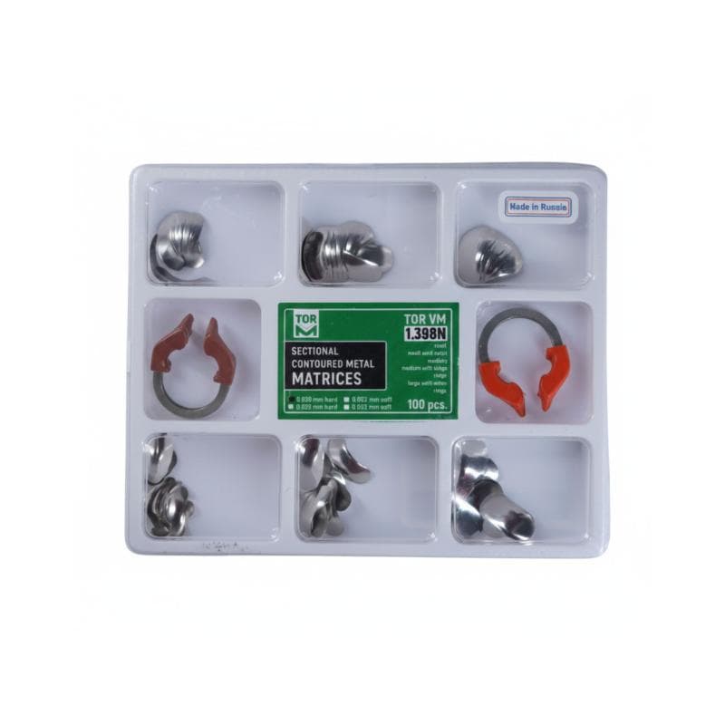 Sectional Contoured Matrices 100 Pcs - 0.50 mm