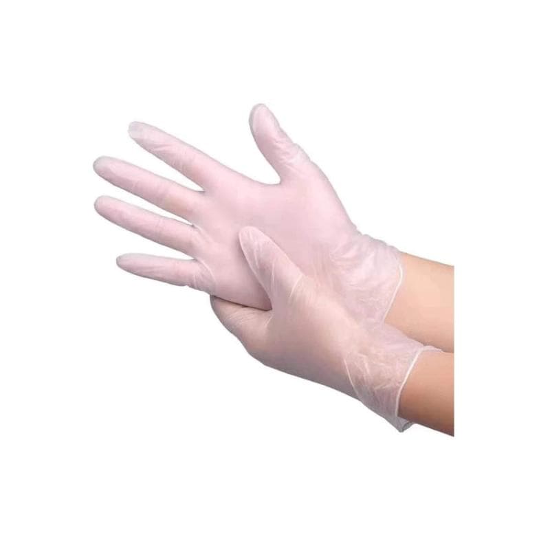 Vinyl Gloves Medium Clear