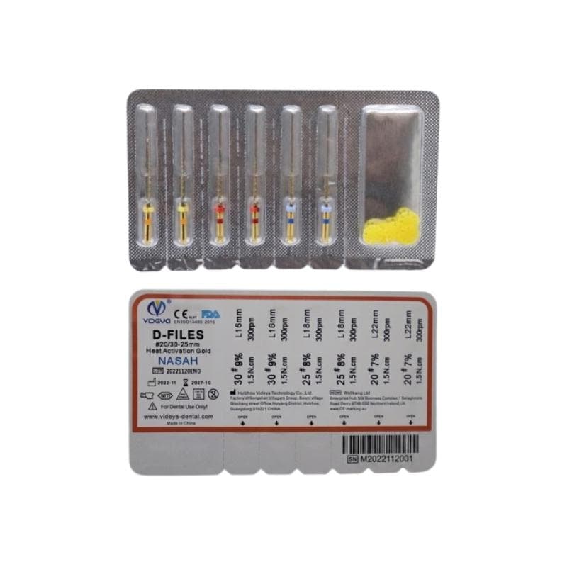 TC-Files Gold Assorted 25 mm