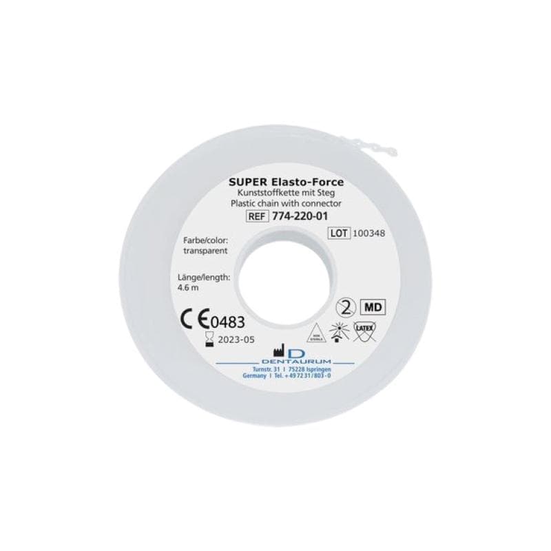 Super Plastic Chain With Connector Transparent