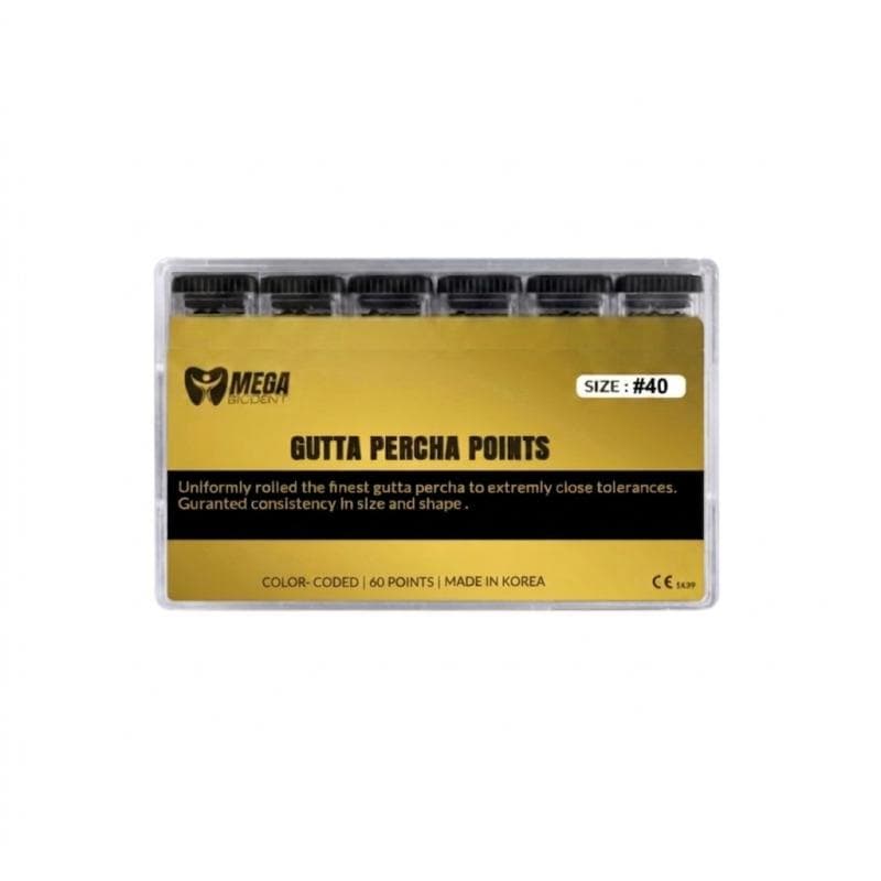 Gutta Percha Length Marked #40 Taper 4%