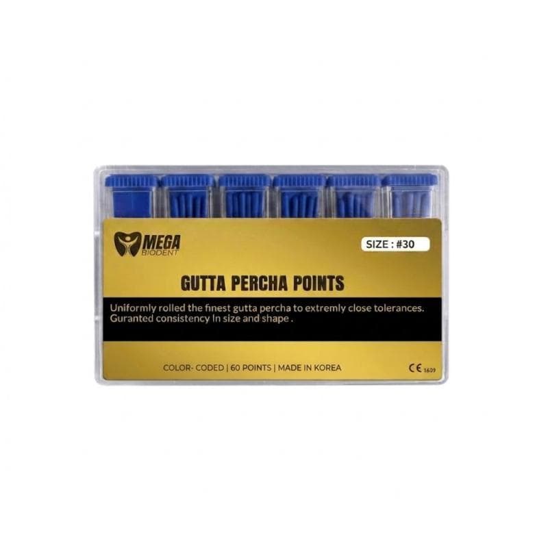 Gutta Percha Length Marked #30 Taper 6%