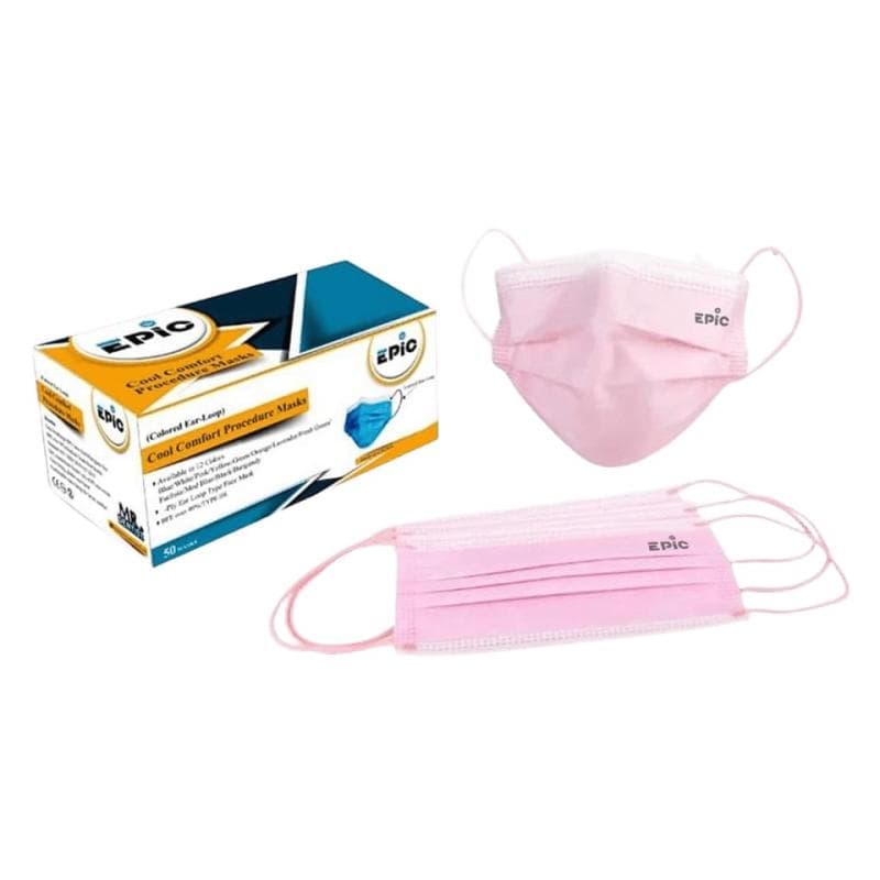 Mask 4 Ply Pink