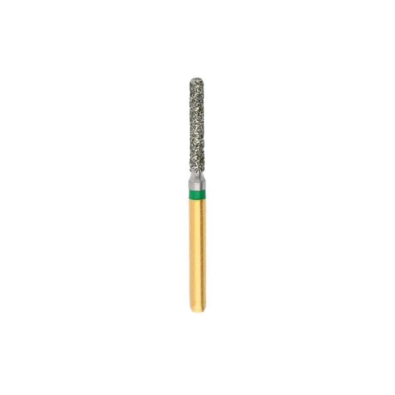 Komet Di Green Special X - Long Straight Fissure Round Corner Bur Size 014 S6837KR.314.014