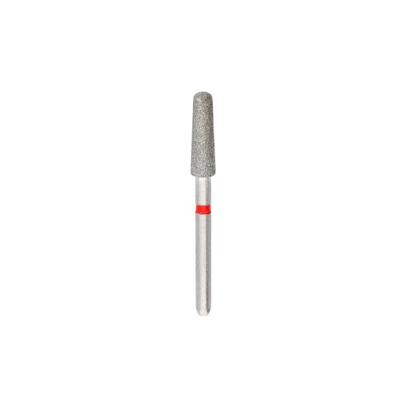 Komet Di Red Long Tapered Flat Round Corner FL Shoulder Bur Size 024 8951KR.314.024