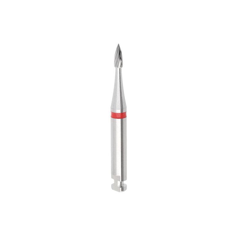 Komet TC Red Grenade Pointed Low Speed Bur H46.204.012