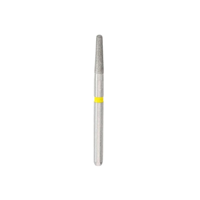Komet Di Yellow Tapered Flat Corner Round Bur Size 016 846KREF.314.016