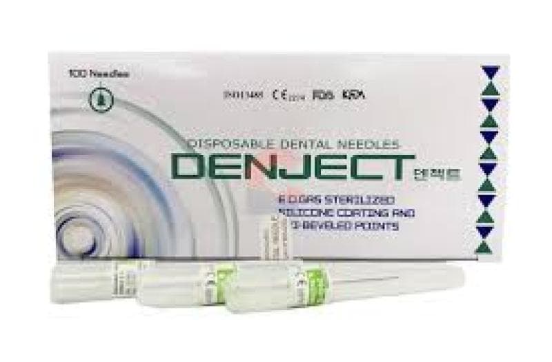 Denject Disposable Dental Needles 30G Extra Short