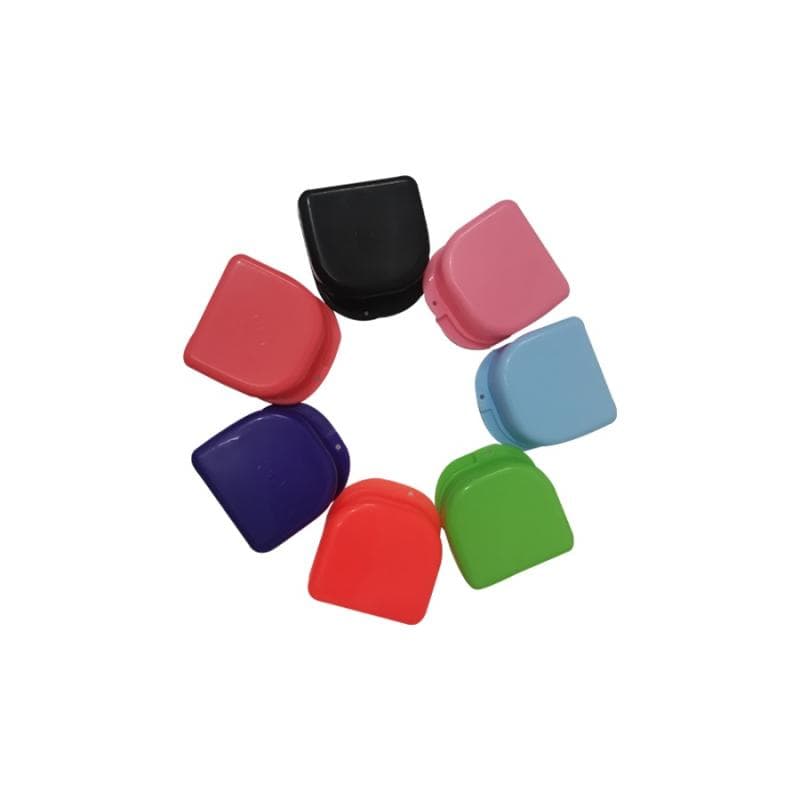 50 x Pcs Of Denture And Retainer Box - Multiple Colors + 5 Free