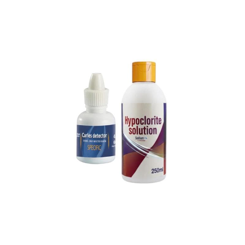 3 x Caries Detector + Hypoclorite Sodium Free