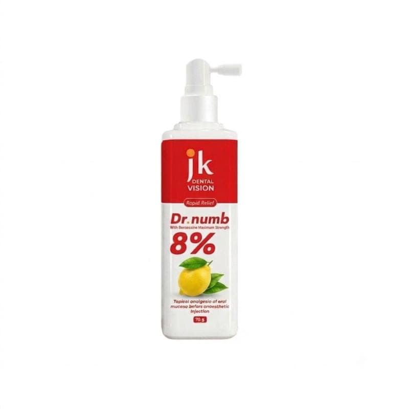 Dr Numb 8% With Benzocaine Maximum Strength Lemon