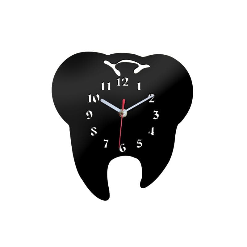 Large Molar Shape Wall Clock