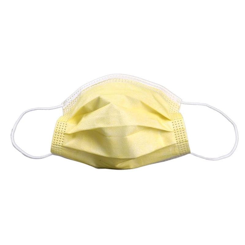 Medicare Mask Single Pack Yellow