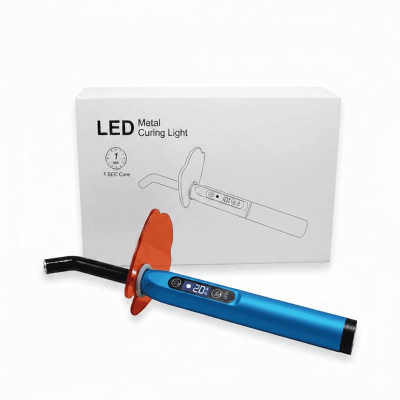 Curing Light Metal Blue