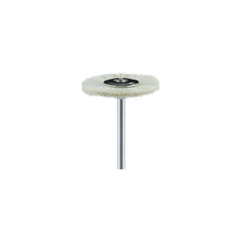POP CeraShine Wheel - Goat Hair Polishing Brush White - 22 mm