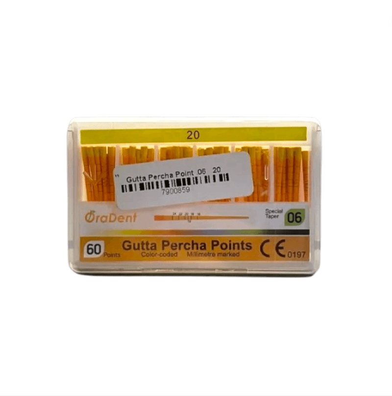 Oradent Gutta Percha Taper 2% #20
