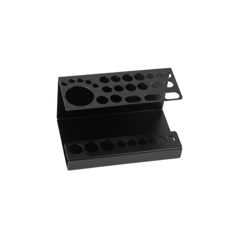POP DentRack Composite Holder – M Black Meta for Tubes and Bottles and Files