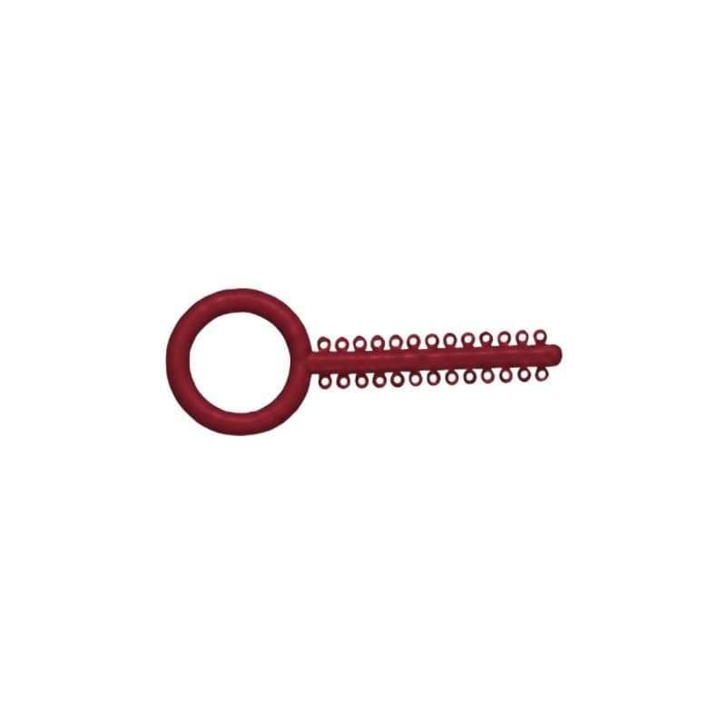Matt Ortho O-Ties Burgundy Code 9