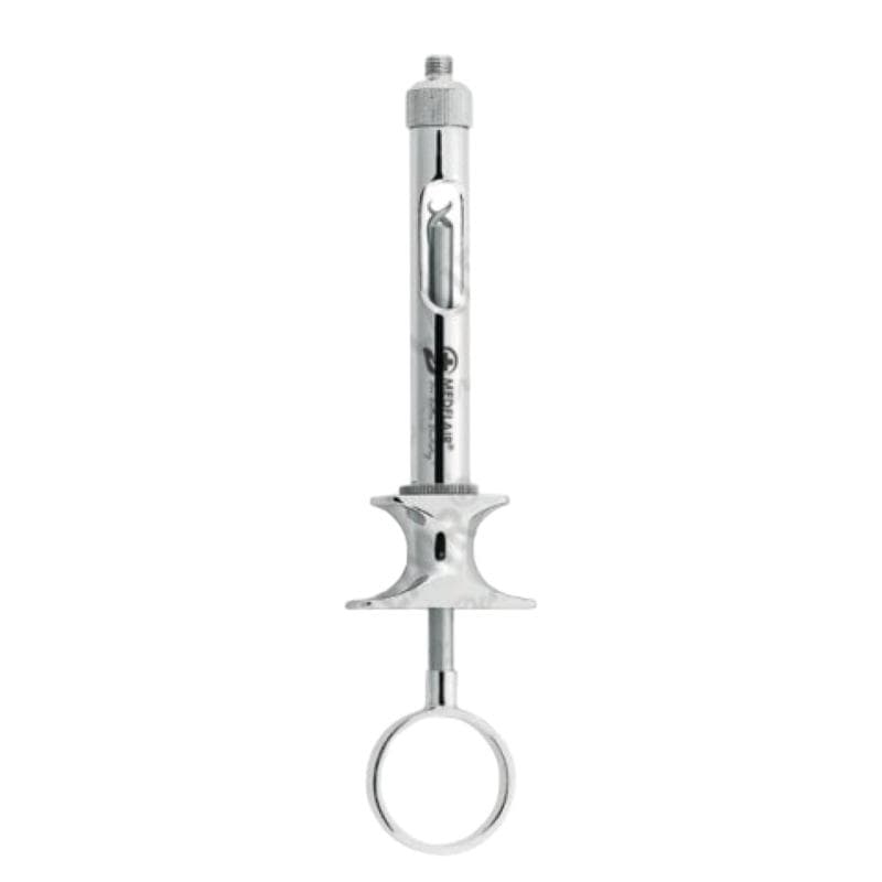 Anesthesia Aspirating Syringe Euro Thread 28 1.8 ml