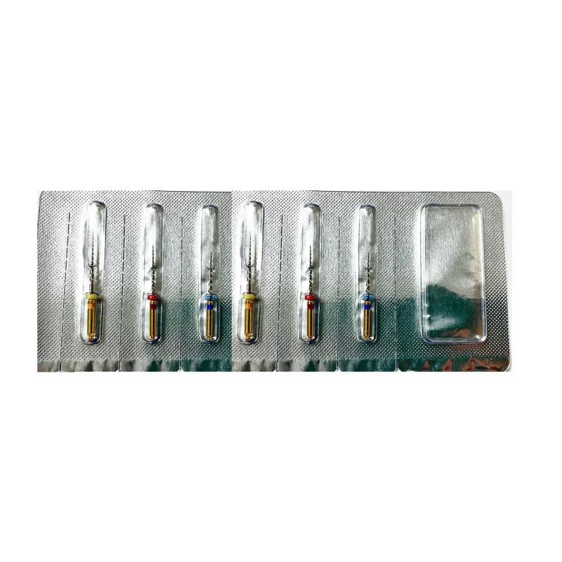 D-Files Retreatment Silver Kit - 6 Pcs