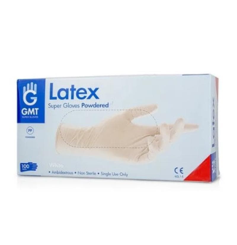 GMT Latex Gloves XLarge White