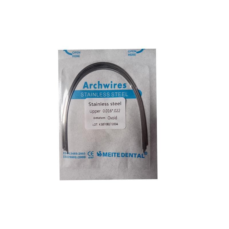 Stainless Steel Ortho Wire Round Upper 0.016 x 0.022 inch