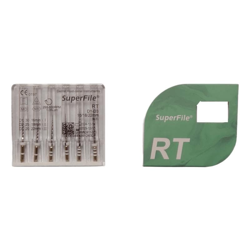 NiTi Superfile Retreatment Files RT D1-D3
