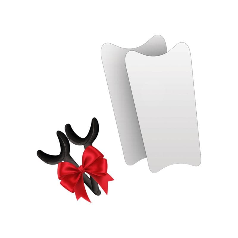 MAS Mirror Large Size + 2 x Plastic Retractor Free