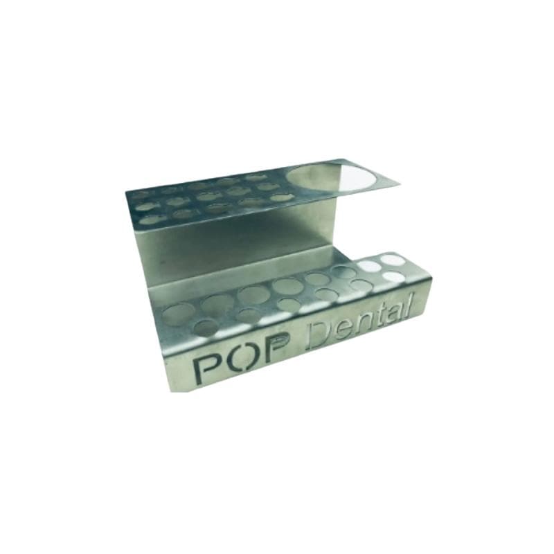 POP DentRack Handpiece Holder – Medium Stainless Steel High and Low Speed