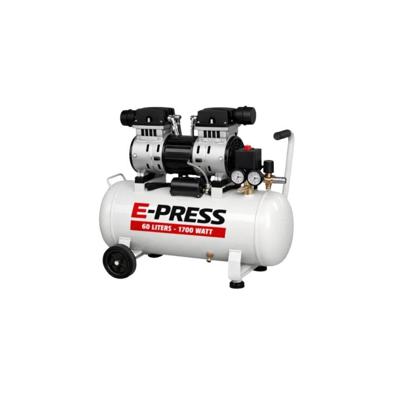 E-Press Compressor 60 Liters 1700 Watt 2 Head