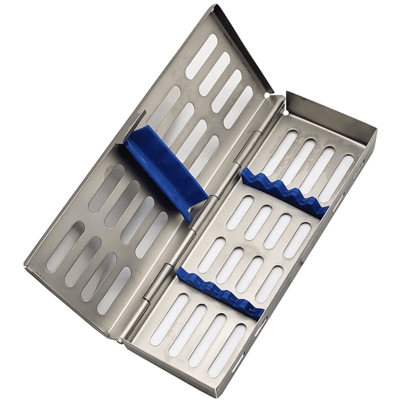 Cassette 5 Instruments Silicone Blue