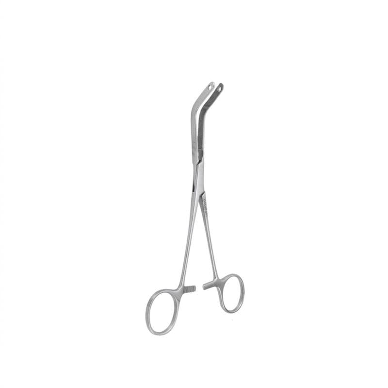 Bone Graft Holding And Drilling Forceps Angled 20 cm