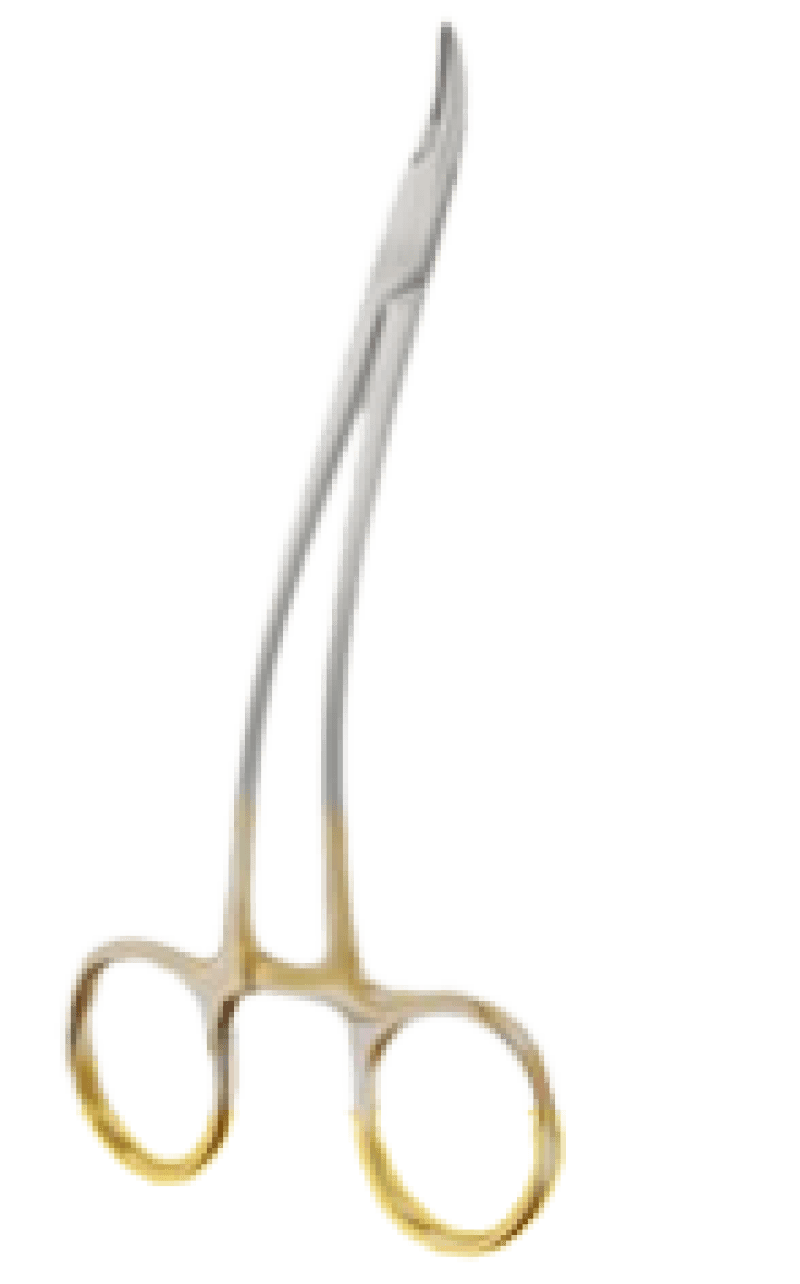 Crile-Wood Needle Holder S-Shape TC No.22 - 150 mm