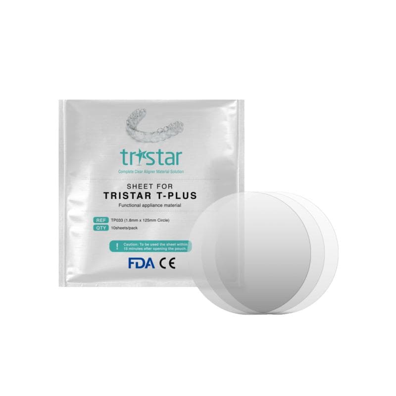 Tristar T-Plus Functional Appliance Clear Aligner Circle 1.8 x 125 mm