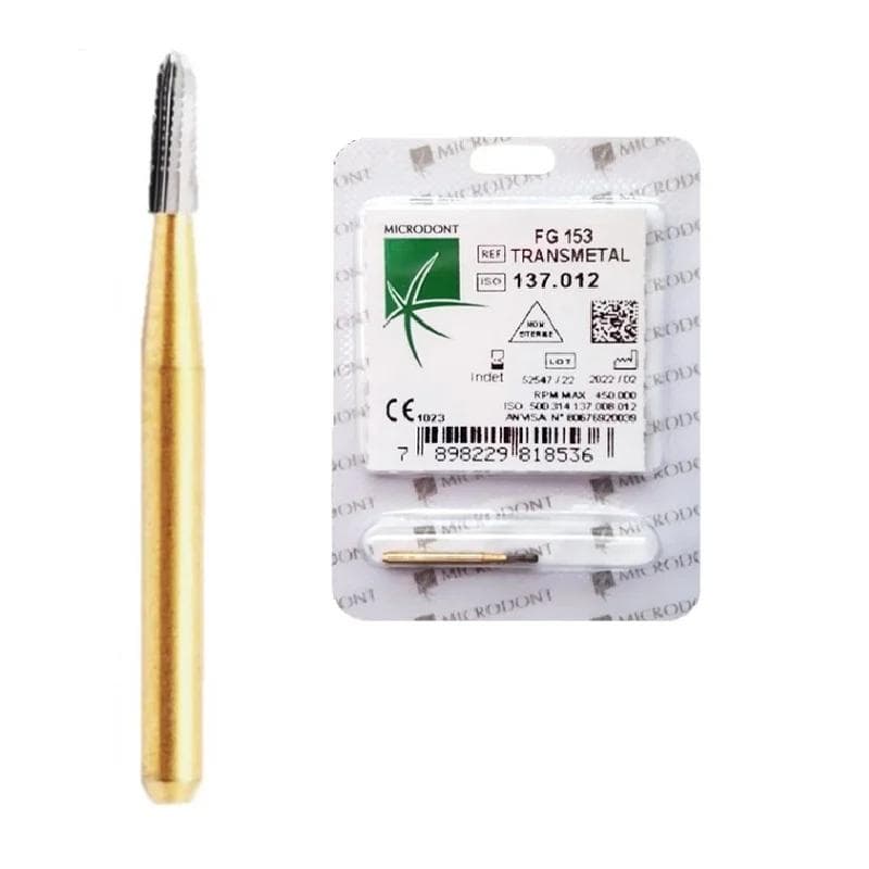 Carbide Burs Crown Cutter Transmetal 153 FG