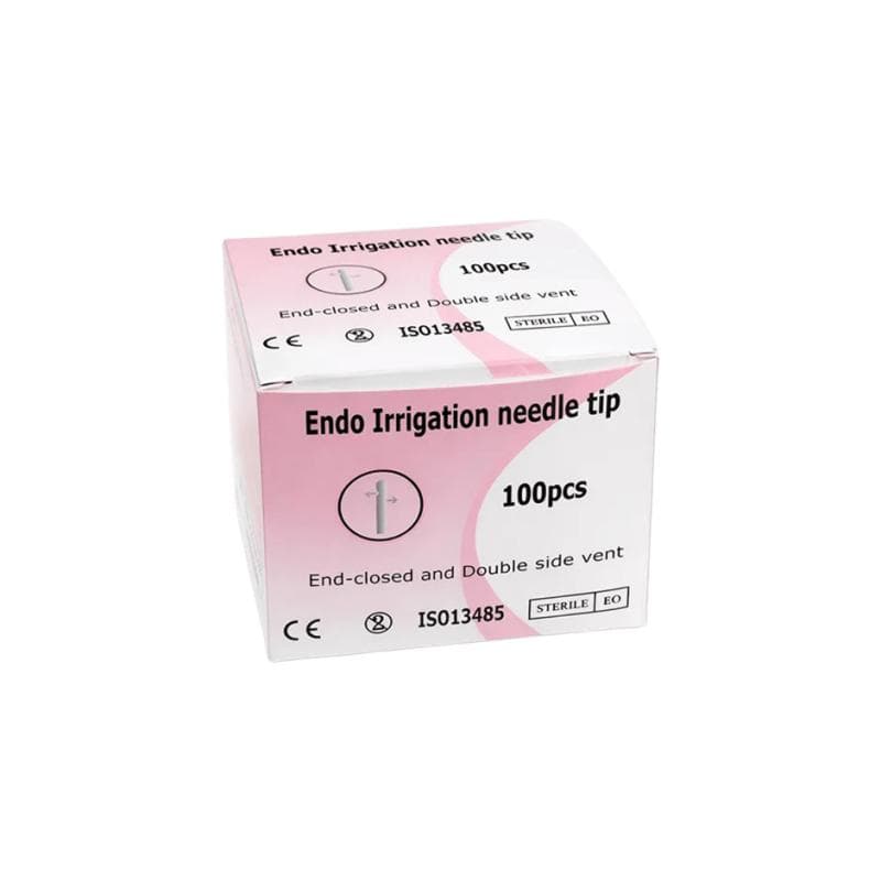 Blu Irrigation Needles 27G Double Side Vented Tip Closed