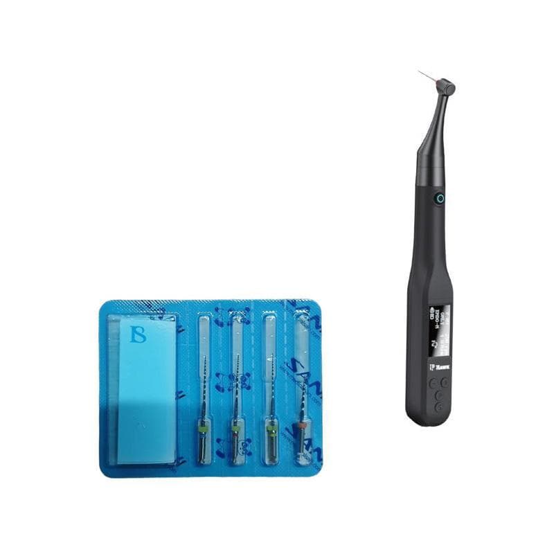 Hawk Endomotor Black + 2 x Sani Rotary Files Any Size
