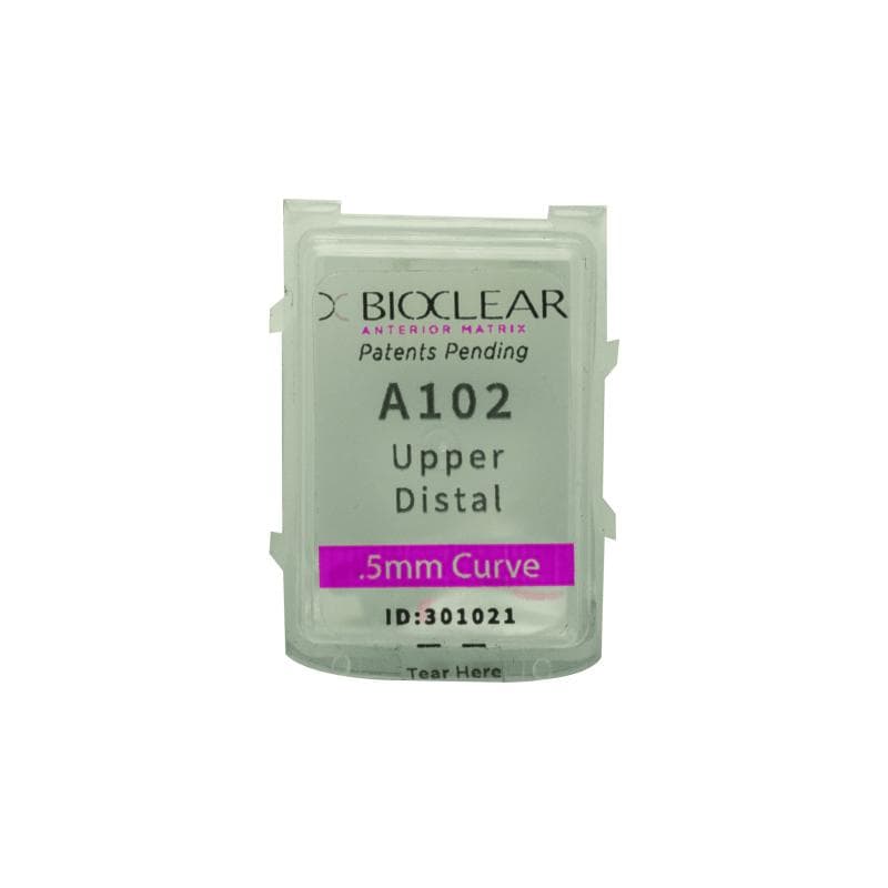 Bioclear Anterior Matrix Systems - Upper Distals A102 - 50 Pcs