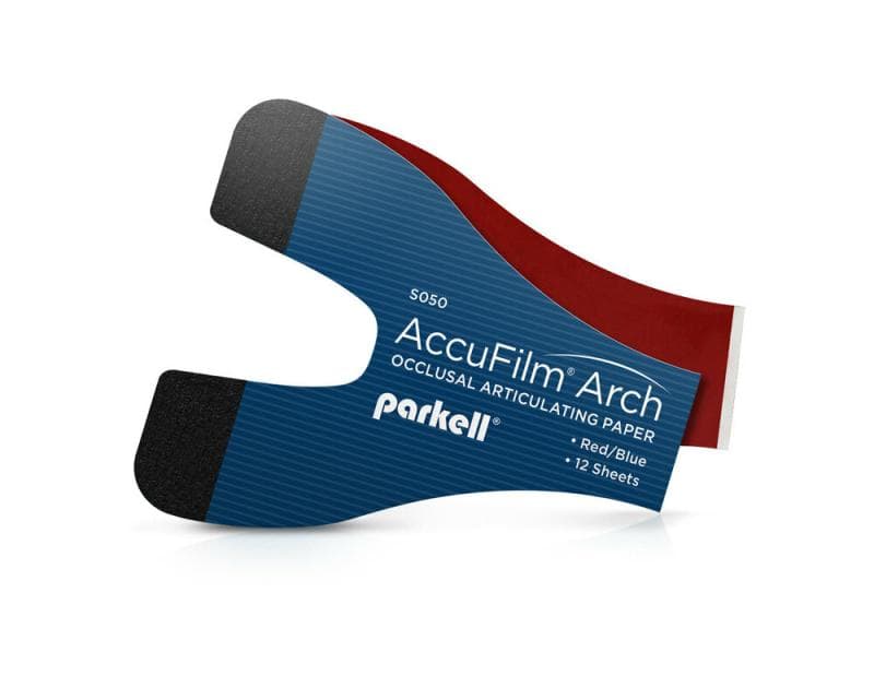 Accu Film Horseshoe Red - Blue Articulating Paper