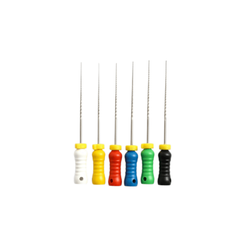 Medium Endostar H Files Stainless Steel #45-80 - 25 mm