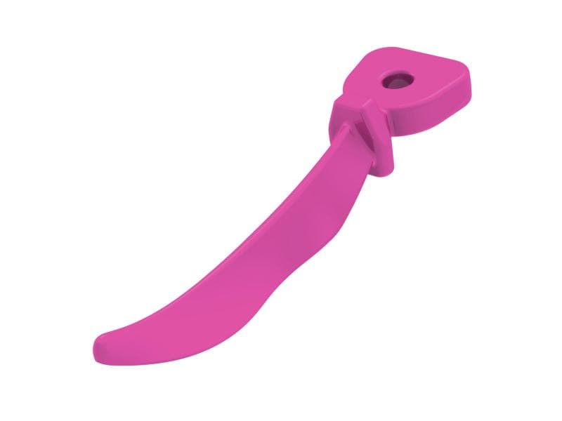 Plastic Wedges Deep Caries Pink