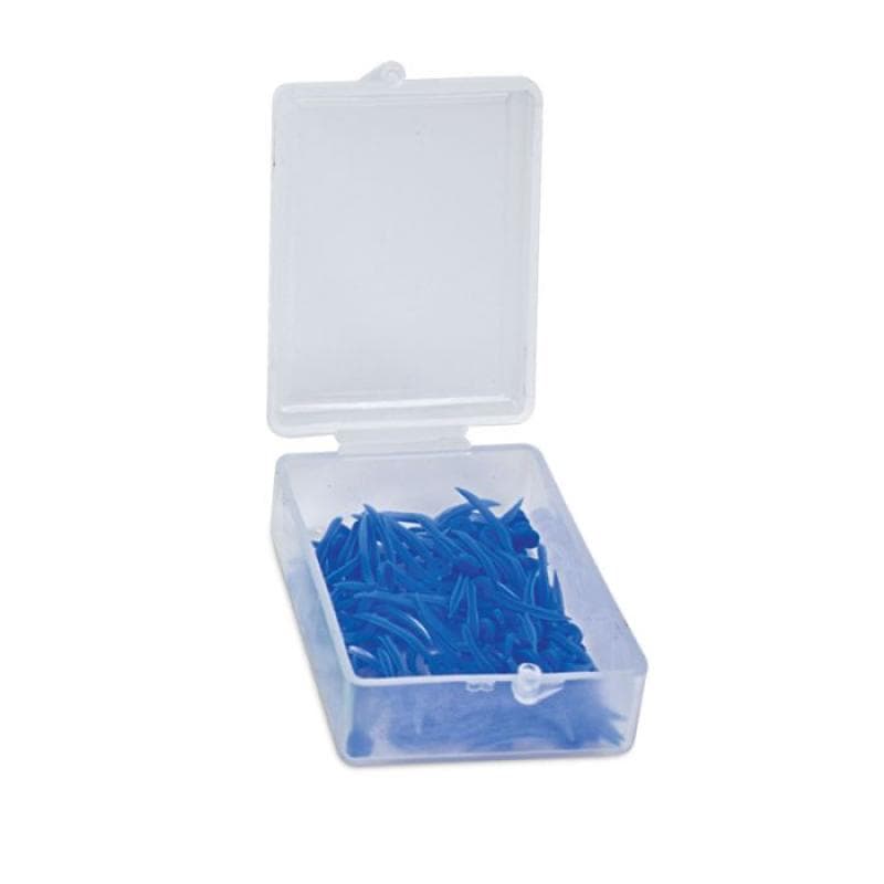 Plastic Wedges Small Blue