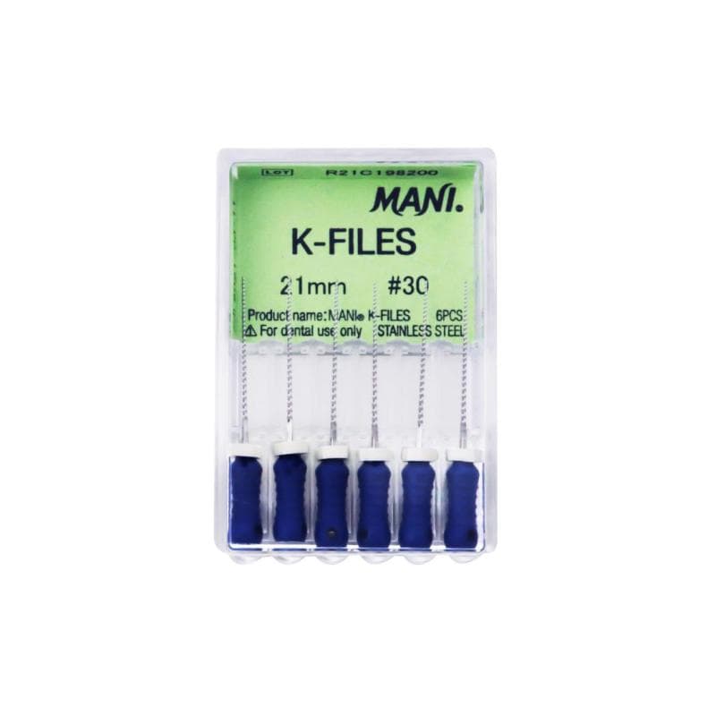 Mani K-Files #30 - 21 mm
