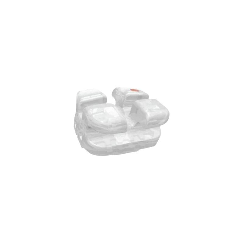 Matt Ortho Crystal Ceramic Monocrystalline Bracket Pack MBT 0.022