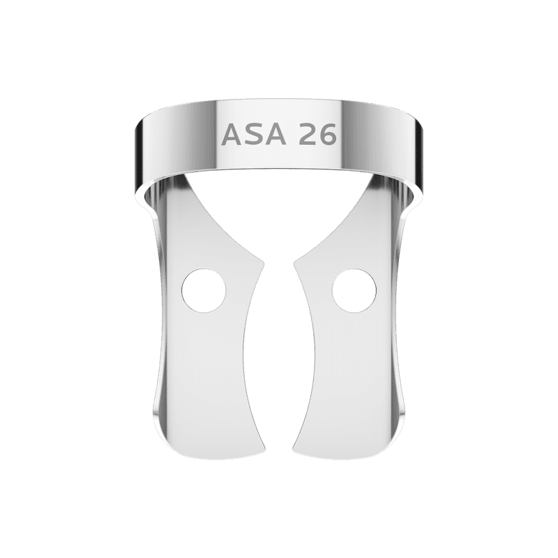 Rubber Dam Clamps Wingless Upper Molars Fig.26