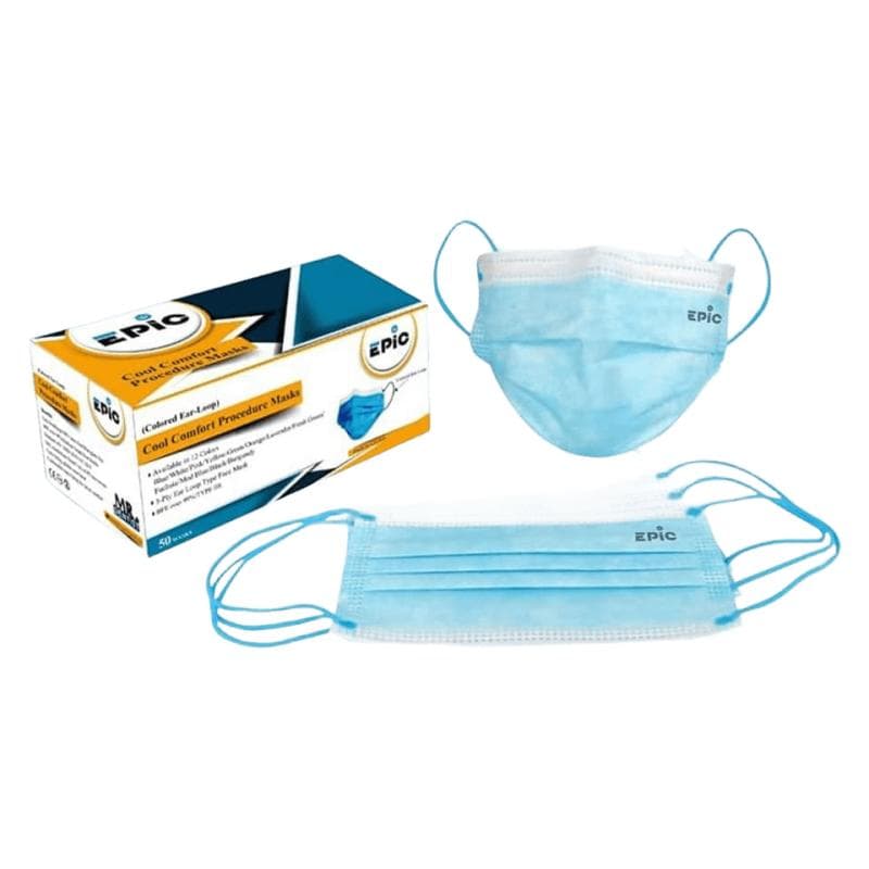 Light Blue Mask 3 Layers